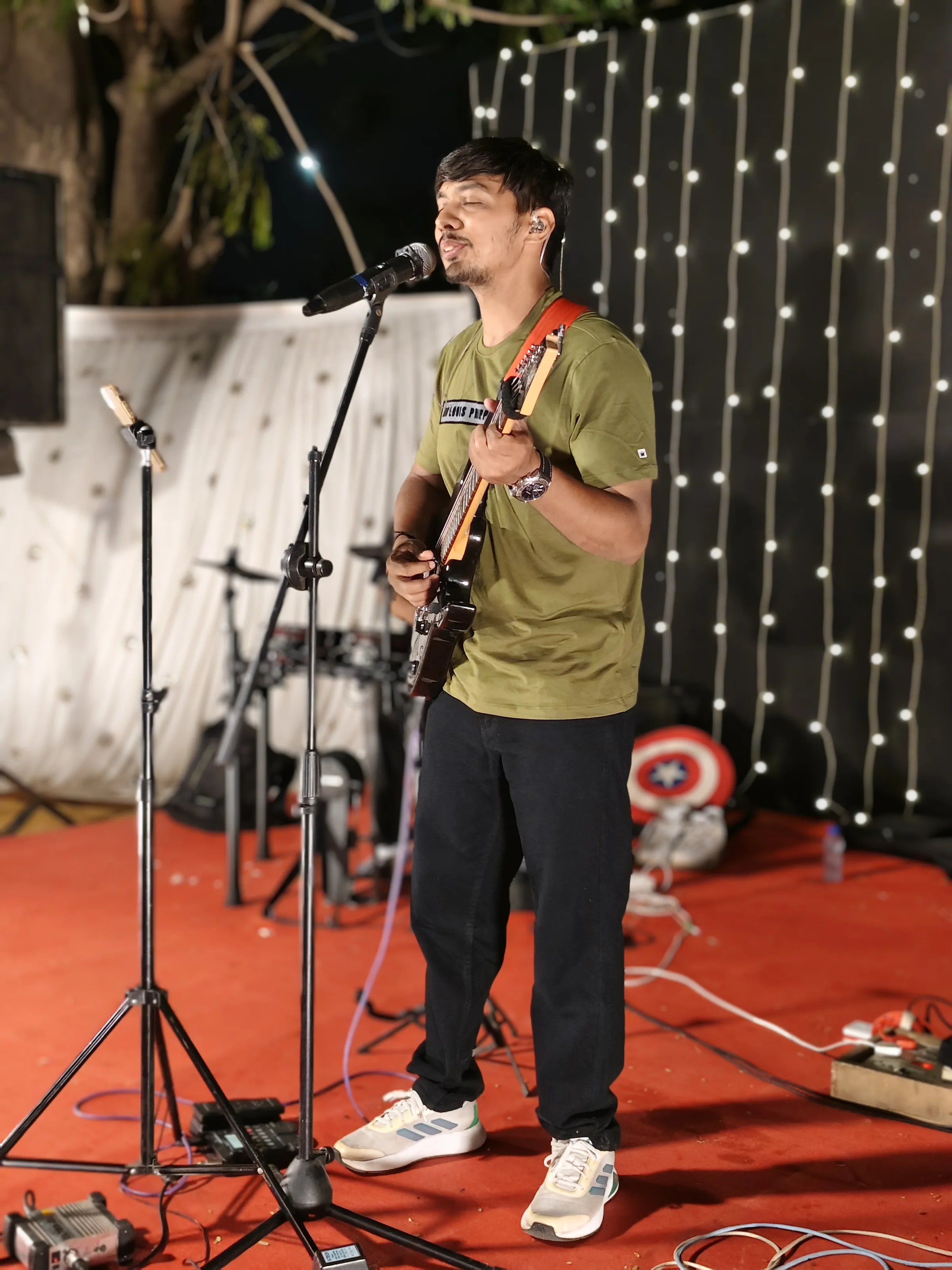 Rajat Lad on vocals