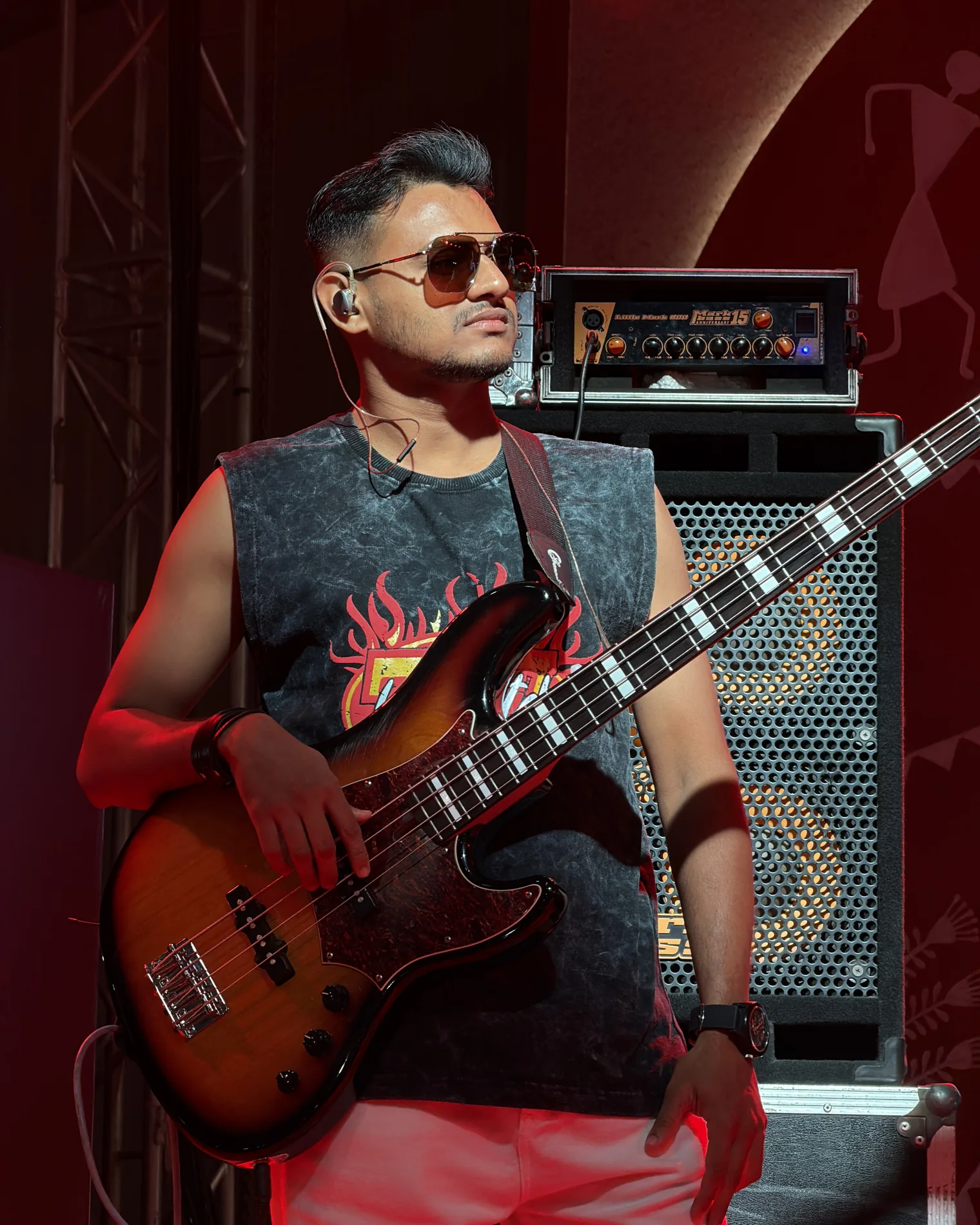 Jay Patel, Bass and guitar