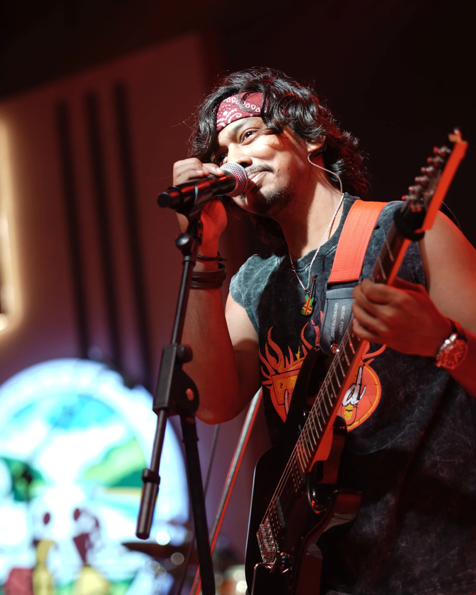 Rajat Lad, Lead vocals and guitar